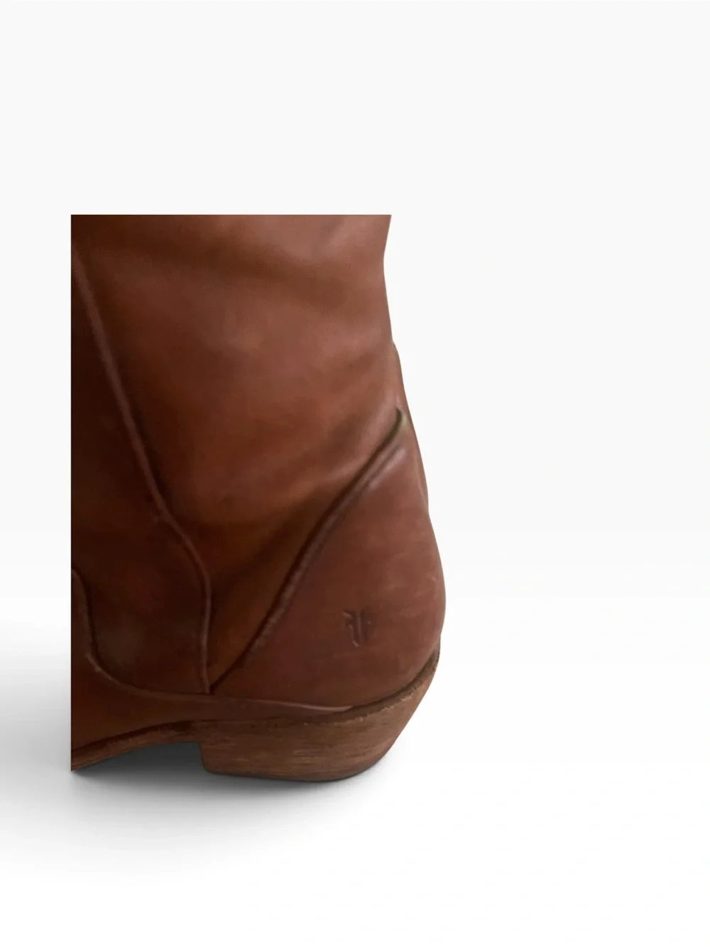 Frye Carson Women's Tall Brown Leather Boots Size 8